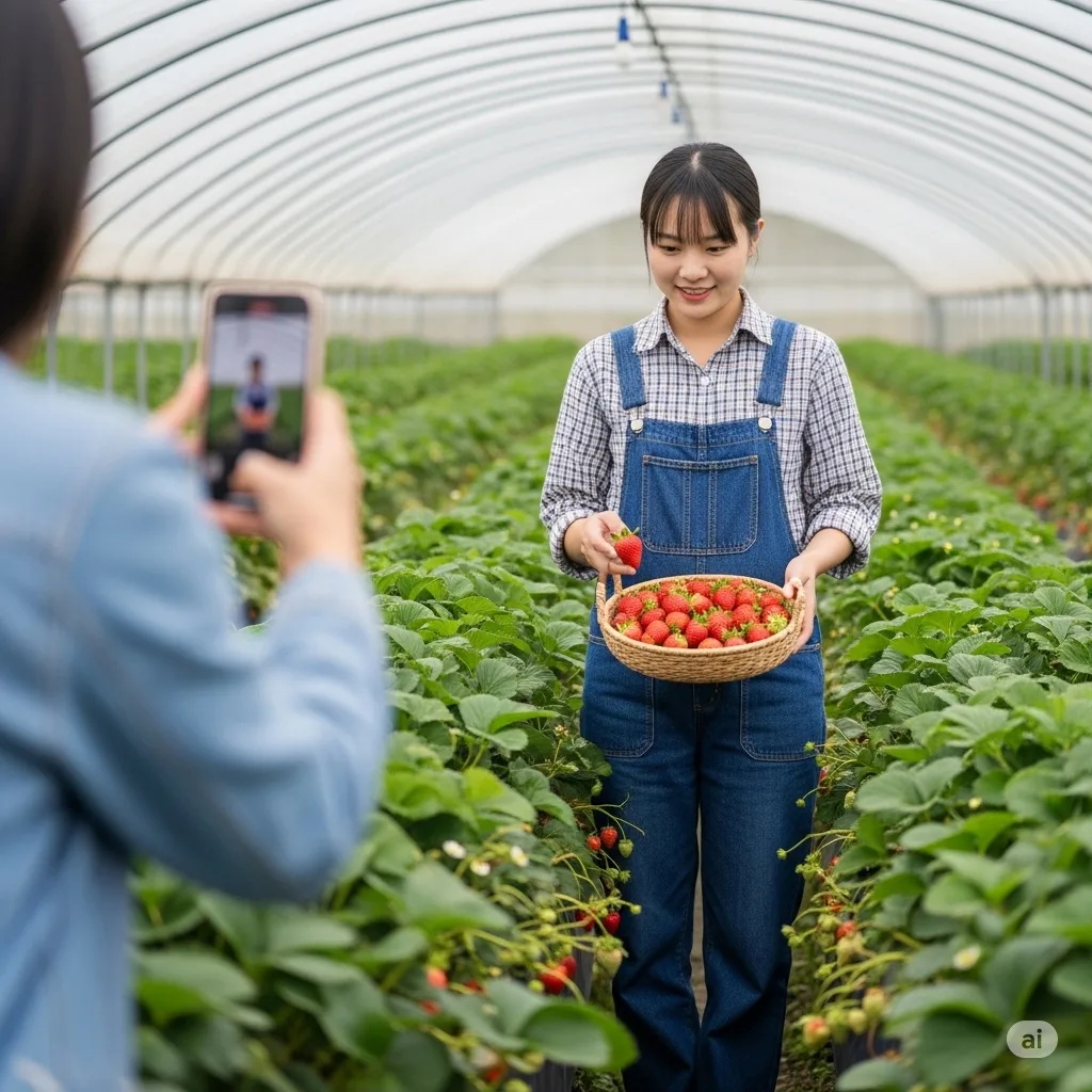 Chiến lược marketing thực phẩm hữu cơ trên TikTok dựa trên sự minh bạch và các video chân thực từ nông trại.