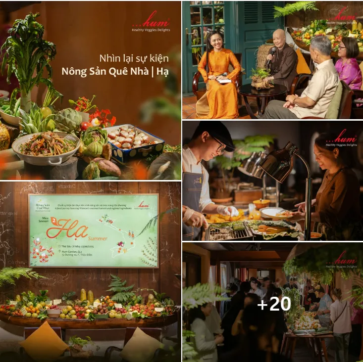 Không chỉ là Marketing thực phẩm hữu cơ, Sự kiện Nông Sản Quê Nhà, tôn vinh những thức quà thiên nhiên đất Việt tại Hum Dining.