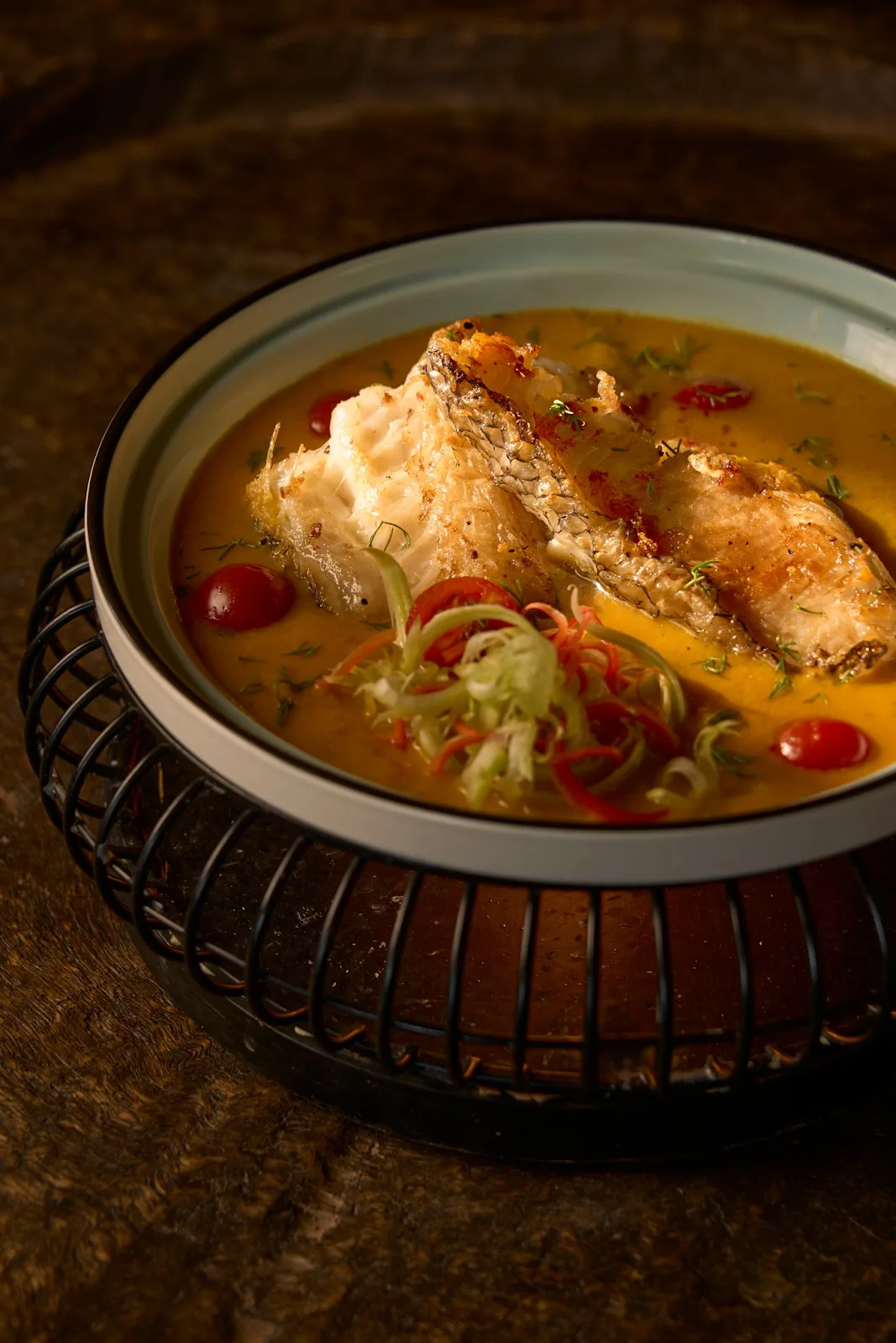 Canh cá Tây Bắc