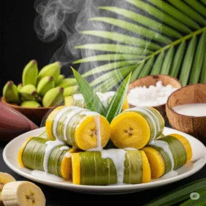 Hình ảnh bánh chuối hấp ngon miệng
