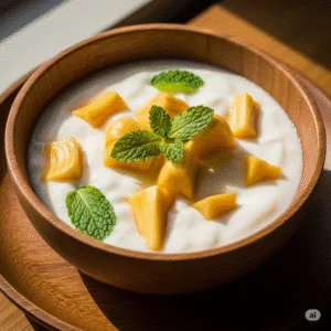 công thức sữa chua mít