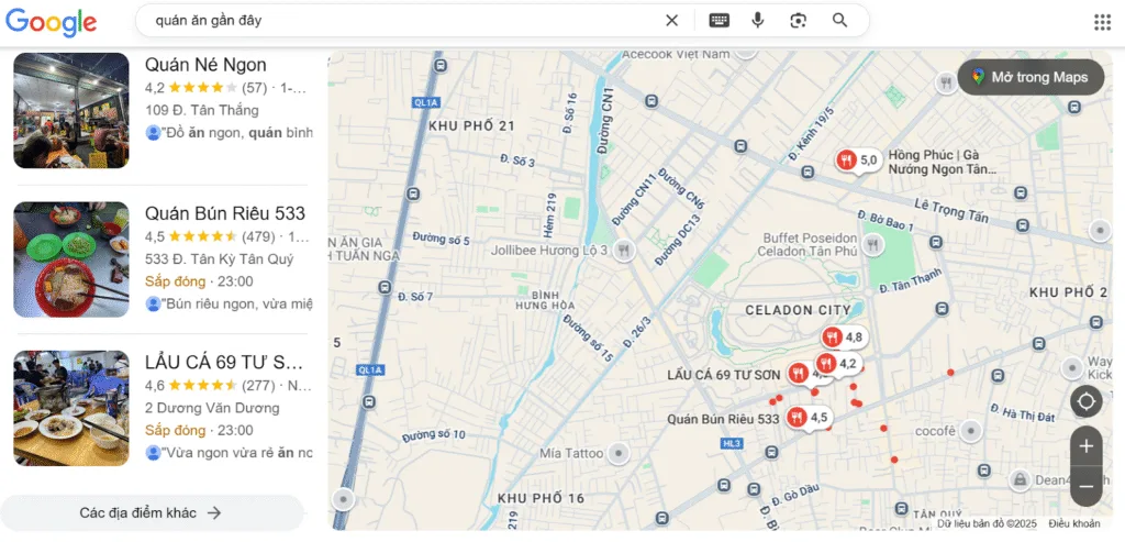  Món bún chả được tối ưu cho SEO local F&B với ánh sáng đẹp và bố cục hấp dẫn.
