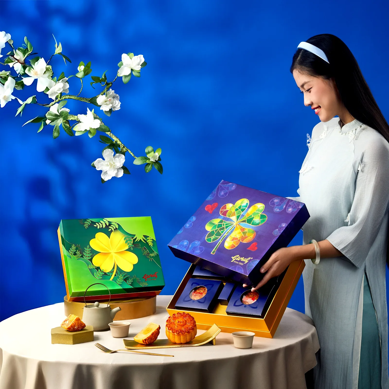 bộ sưu tập bánh trung thu givral 2025