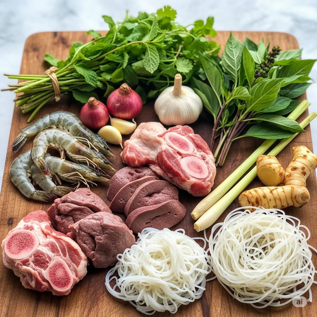 Công thức hủ tiếu nam vang